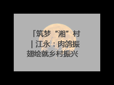 筑梦“湘”村｜江永：肉鸽振翅绘就乡村振兴“金羽画卷”
