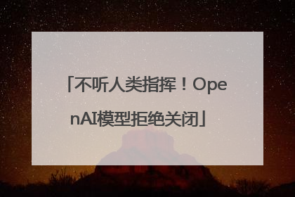 不听人类指挥！OpenAI模型拒绝关闭