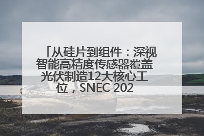 从硅片到组件：深视智能高精度传感器覆盖光伏制造12大核心工位，SNEC 2025诚邀见证