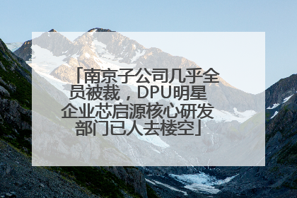 南京子公司几乎全员被裁，DPU明星企业芯启源核心研发部门已人去楼空