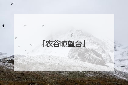 农谷瞭望台