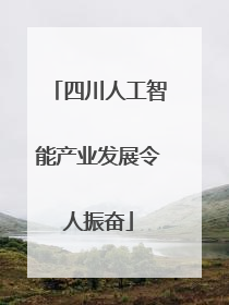 四川人工智能产业发展令人振奋