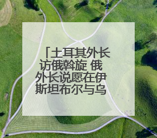 土耳其外长访俄斡旋 俄外长说愿在伊斯坦布尔与乌克兰再谈