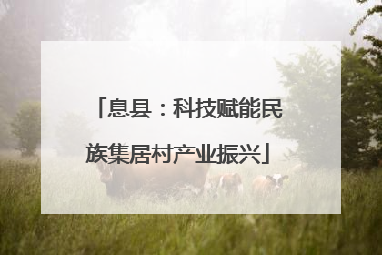 息县：科技赋能民族集居村产业振兴