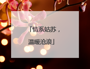 情系姑苏，温暖沧浪