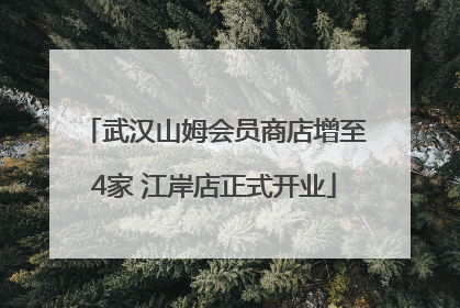 武汉山姆会员商店增至4家 江岸店正式开业