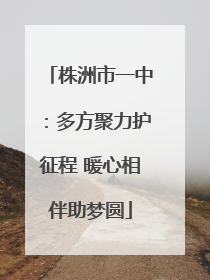 株洲市一中：多方聚力护征程 暖心相伴助梦圆
