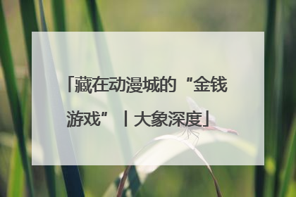 藏在动漫城的“金钱游戏”丨大象深度