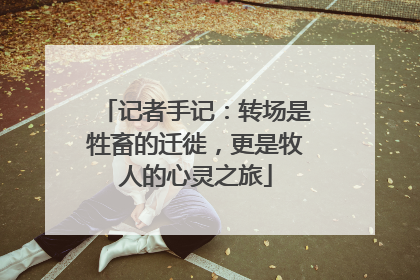 记者手记：转场是牲畜的迁徙，更是牧人的心灵之旅