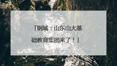 钢城：山东山大基础教育集团来了！