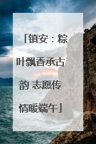 镇安：粽叶飘香承古韵 志愿传情暖端午