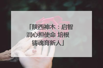 陕西神木：启智润心担使命 培根铸魂育新人