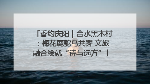 香约庆阳｜合水黑木村：梅花鹿鸵鸟共舞 文旅融合绘就“诗与远方”