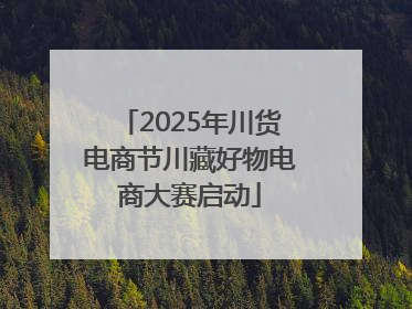 2025年川货电商节川藏好物电商大赛启动