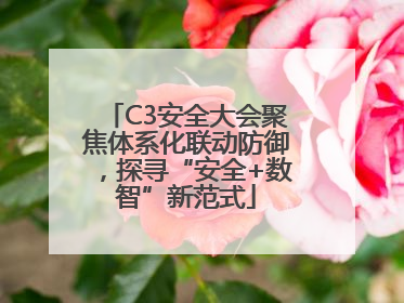 C3安全大会聚焦体系化联动防御，探寻“安全+数智”新范式